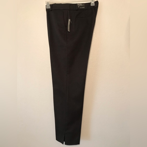 NWT Zac & Rachel Textured, Slim Ankle Pants in black. Size 12 - Picture 4 of 10